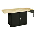 Forum Industrial Arts Two-Station Steel Workbench