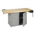 Forum Industrial Arts Two-Station Steel Workbench