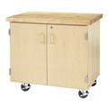 Access Touchdown Worktop Cabinet with Doors