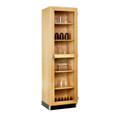 24"W Tall Glass Door Cabinet