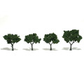 2" to 3" Medium Green Trees