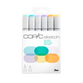Sketch Marker 6-Color Set - Pastels