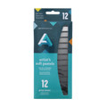 Artist Soft Pastel 12-Color Set - Gray