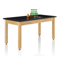 Perpetulab Adjustable-Height Table - Epoxy Resin Top