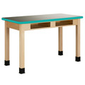 PerpetuLab Activity Tables with Book Compartment - Laminate Top
