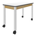 Laminate Classroom Work Table – Fixed Steel Leg Series