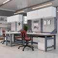 TechWorks Dual Station Workbench with ESD Worksurface