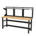 Techworks Workbench with Butcher Block Worksurface