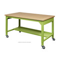 Fab-Lab Adjustable-Height Workbench with ShopTop