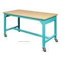Fab-Lab Adjustable-Height Workbench with ShopTop