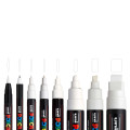 Paint Marker Set - 8 Markers - All White
