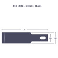 #18 Wood Chisel Blade - 5/pk