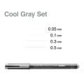 Multiliner Cool Grey 4-Pen Set