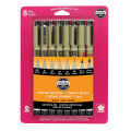 Pigma Micron 8-Pen Set - Black