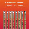 Pigma Micron 8-Pen Set - Black