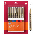 Pigma Micron 8-Pen Color  Sets