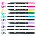 Dual Brush 10-Pen Set - Galaxy