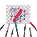 Dual Brush 10-Pen Set - Nineties