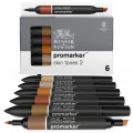 ProMarker Skin Tones #2 6-Color Set