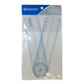 C-THRU 7" Goniometer Quick Angle Protractor Measuring Tool