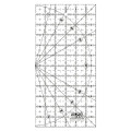 6" x 12" Frosted Acrylic Ruler