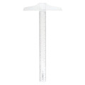 18" Clear Plastic Junior T-Square