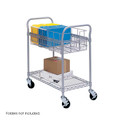 24"W Wire Mail Cart