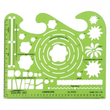 Landscape Design Templates for Site Plans & Drafting | Drafting ...