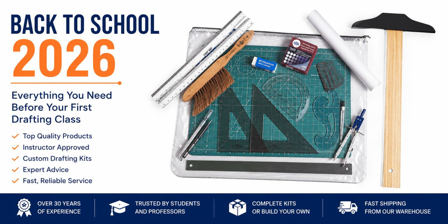 Back to School Drafting Supplies: What Students Need to Know for Fall 2026