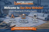 Welcome to Our New Website – Built to Make Finding Drafting Supplies Easier Than Ever