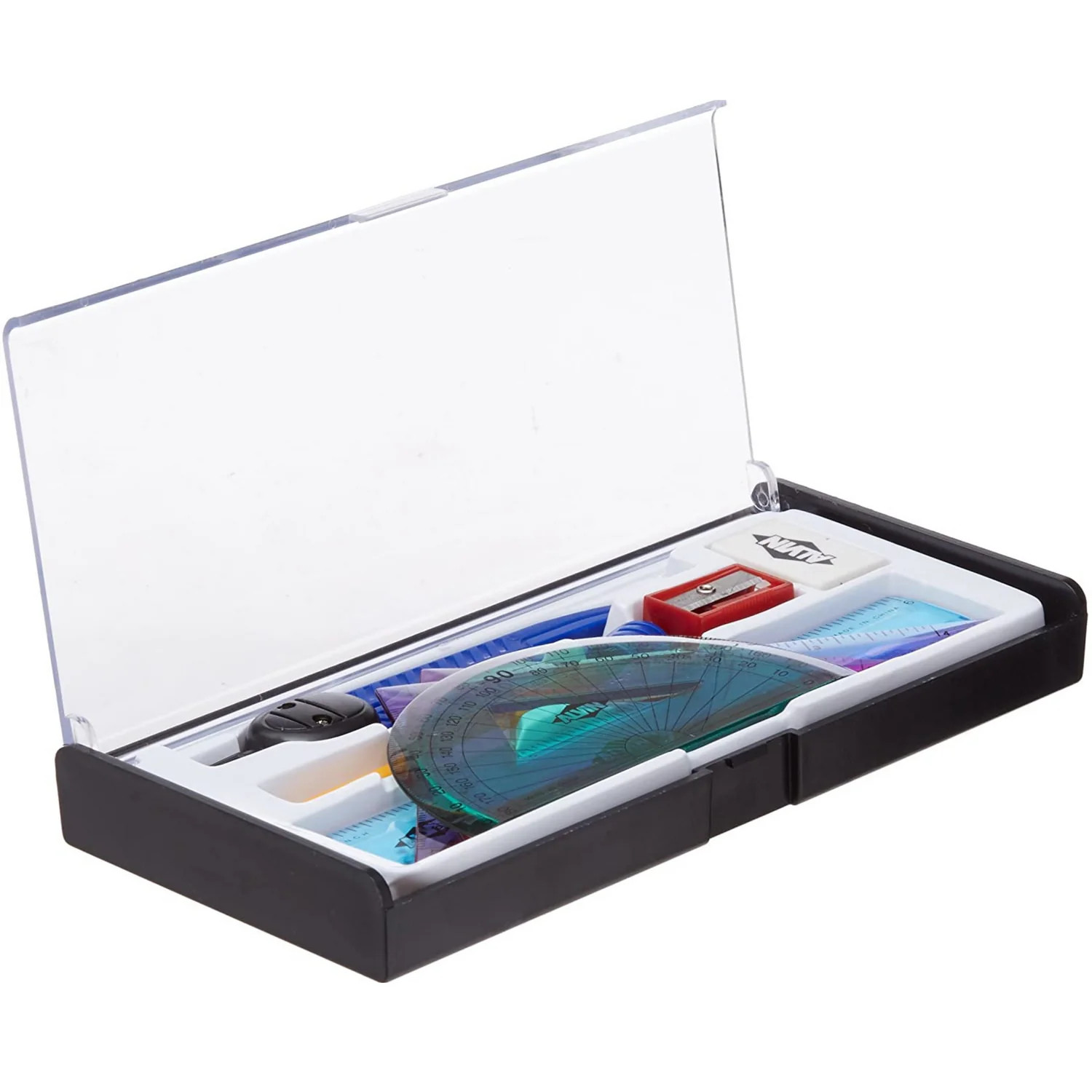 クリエイティブメモリーズ　 カッティングツールセット 8-Piece Geometry Set with Compass - DEW Drafting Supplies