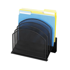 Onyx Desk Organizer 5 Tiered Sections