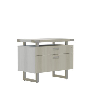 Mirella 36"W Lateral File in White Ash