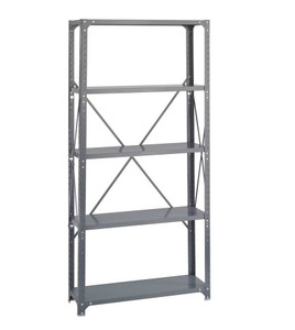 Commercial Steel Shelving 36 x 12, 5 Shelf Kit  