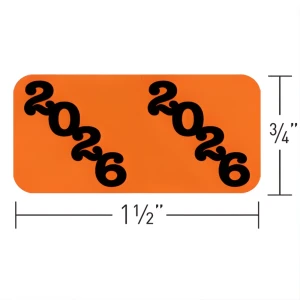 Jeter Series YB End Tab Year Labels - Rolls
