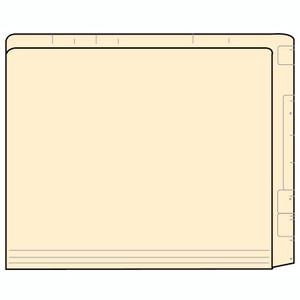 Drop Front Super Coder File Folders – Letter Size