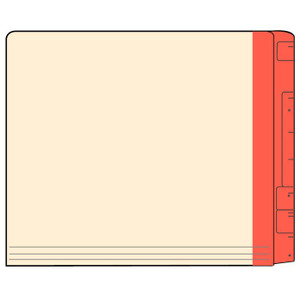Color Stripe Super Coder File Folders – Letter Size