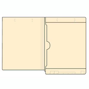 Super Coder Folder with Pocket - Letter Sized