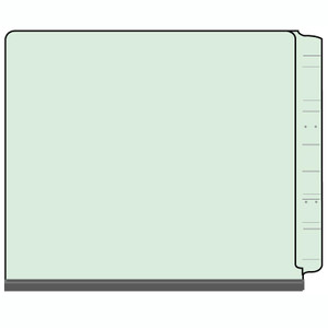 End Tab Pressboard File Folders - Letter Sized