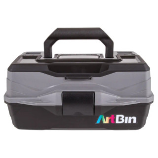 Artbin Essentials One Tray Box -- Black - 8512MB