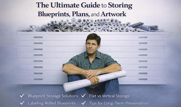 The Ultimate Guide to Storing Blueprints, Plans, and Artwork
