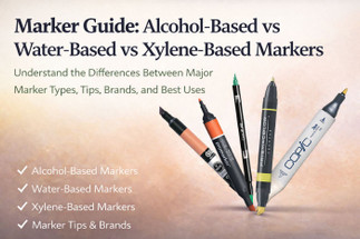 Marker Guide: Alcohol-Based vs Water-Based vs Xylene-Based Markers