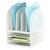 Onyx Desk Organizer 3 Horizontal 5 Upright