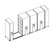 Mobile Lite High Density Medical Shelving System – Legal Size