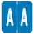 GBS Alpha Color-Control End Tab Labels - Rolls