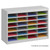 24 Comp. EZ Stor Steel Literature Organizer