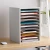 11 Comp. Vertical Desktop Sorter on Desk