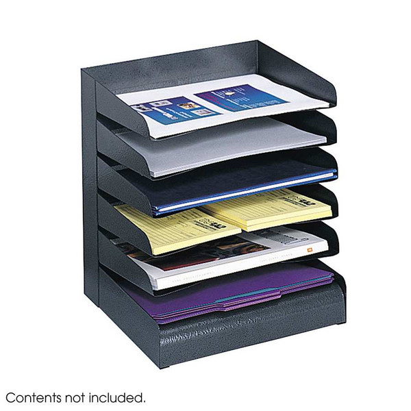 Steel Desk 6-Tier Tray Sorter