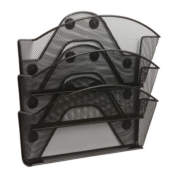 Onyx Mesh Magnetic Triple File Pocket