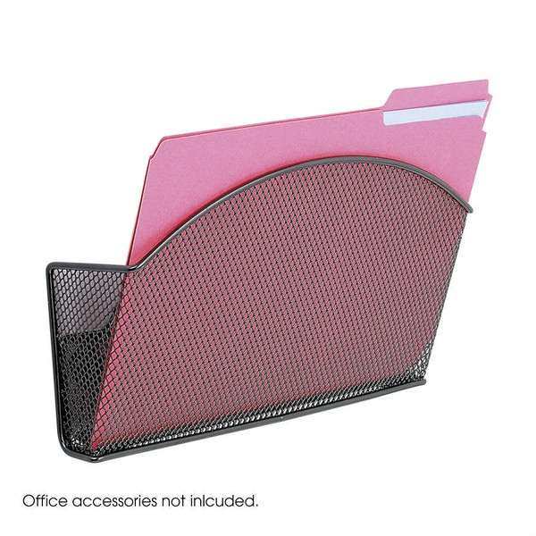 Onyx Mesh Magnetic Single File Pocket